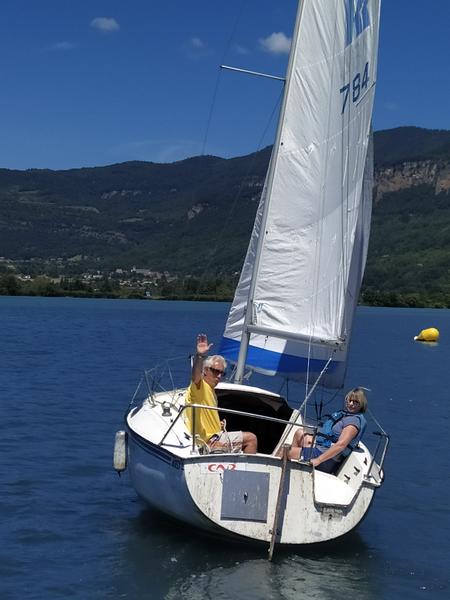 Activité voile avec Nauticlub_Serrières de Briord