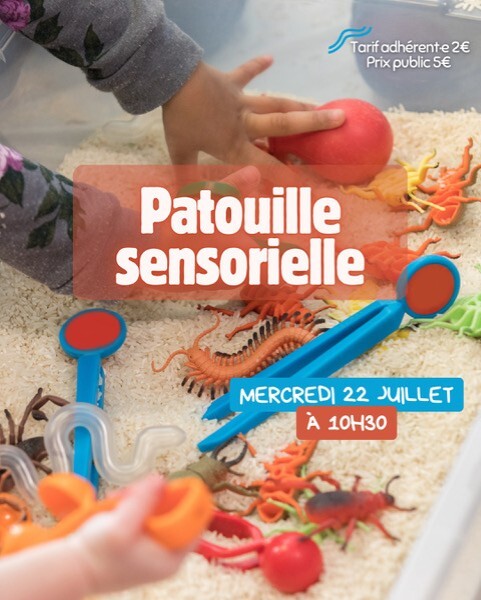 Atelier : Patouille sensorielle