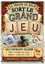 "La Troupe du Balai sort le grand jeu"_Allemond