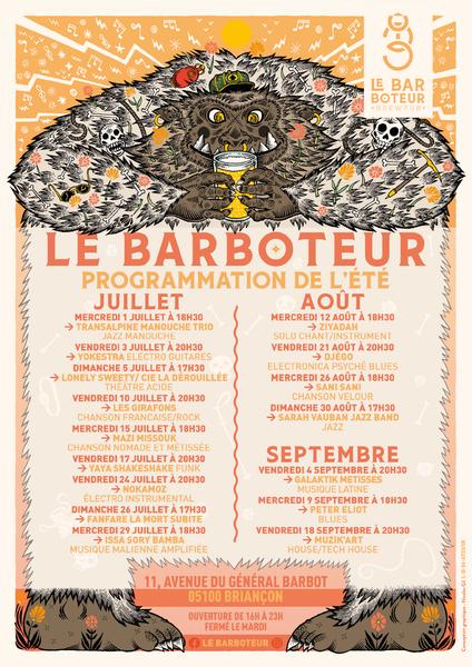 Les soirées concert du Barboteur