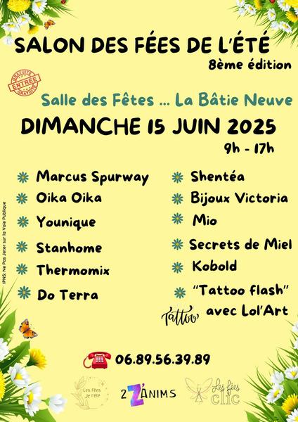 Salon des Fées de l'été 2025 - © Salon des Fées de l'été 2025 Salon des Fées de l'été 2025_La Bâtie-Neuve - © Salon des Fées de l'été 2025