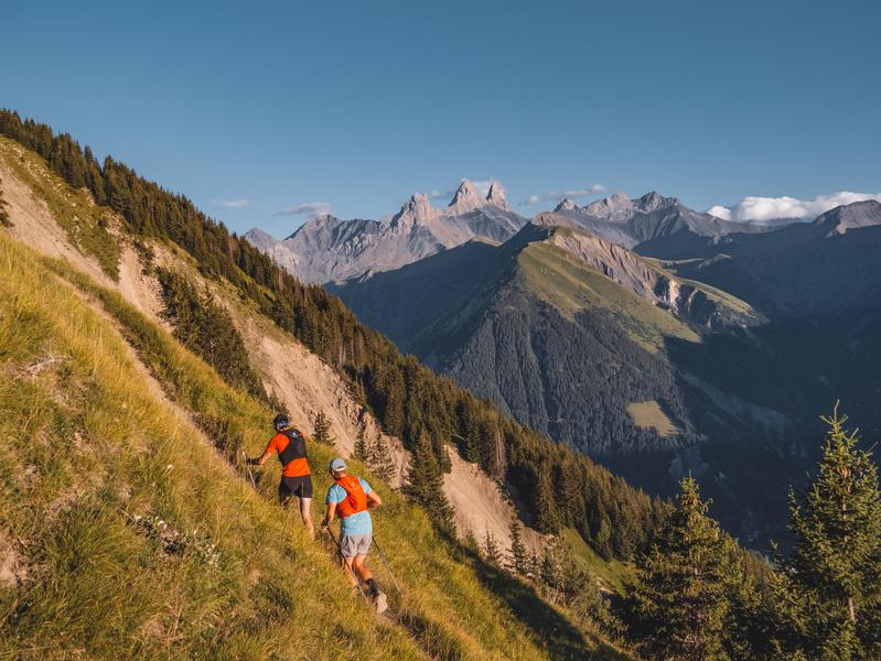 Image le mont charvin, depuis le corbier
