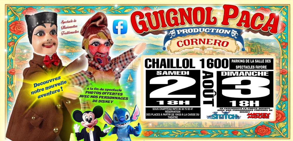 marionnette - © service animation Spectacle Marionnette Guignol du PACA_Saint-Michel-de-Chaillol - © service animation