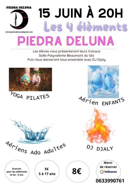 15 juin 2024 spectacle Piedra Deluna Beaumont du Gâtinais