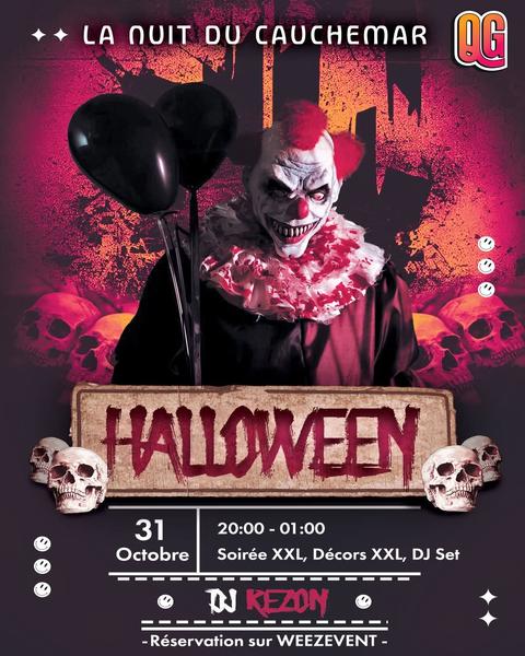 Animation - La Nuit du cauchemar au QG - Halloween Horror Night