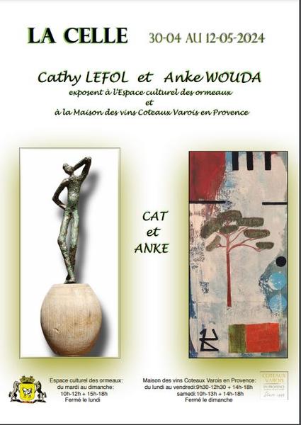 Exposition : Cathy LEFOL et Anke WOUDA
