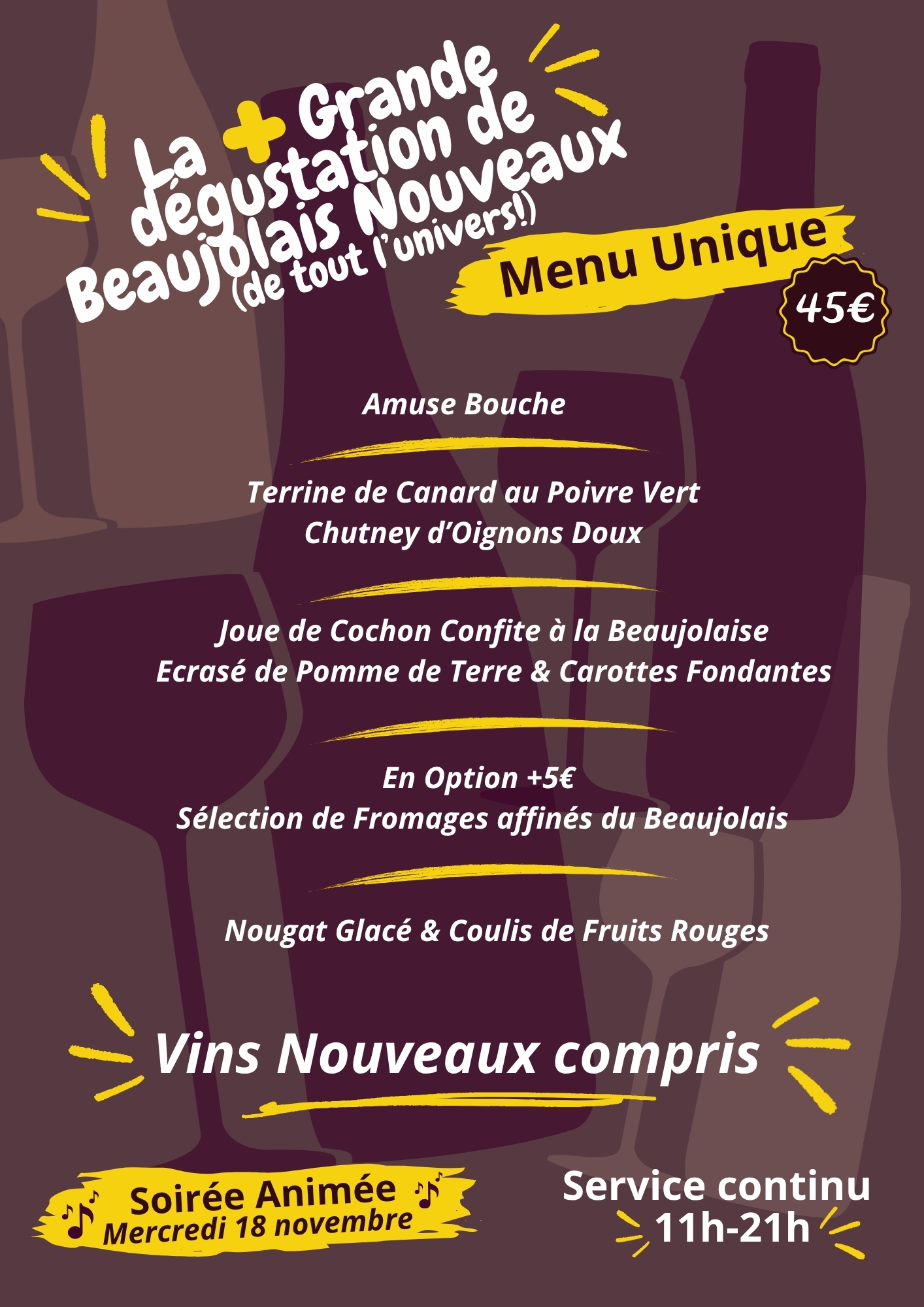 Menu Unique