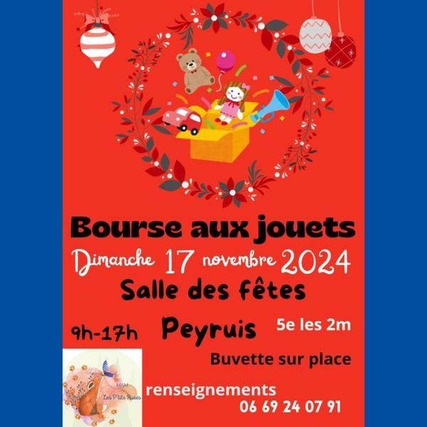 Bourse aux jouets Le 17 nov 2024