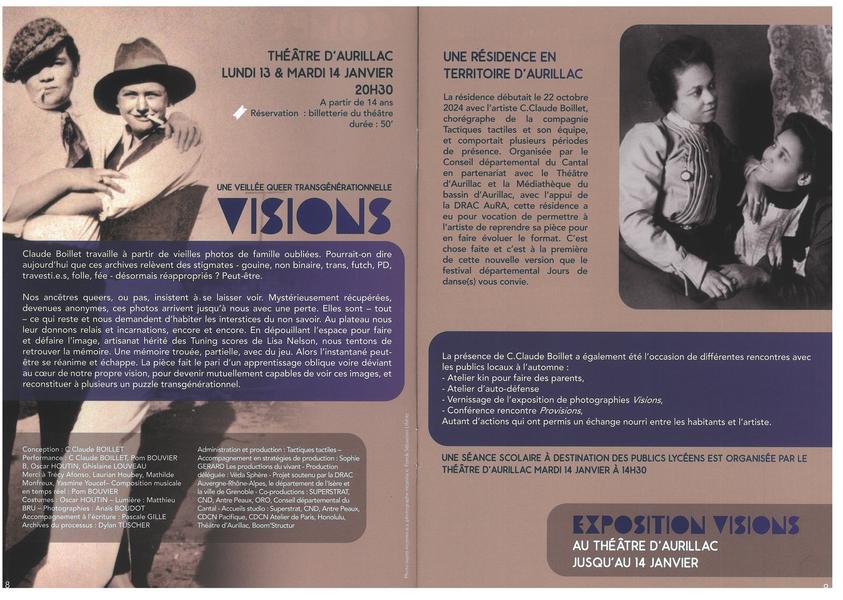 Jours de danse : visions_Aurillac