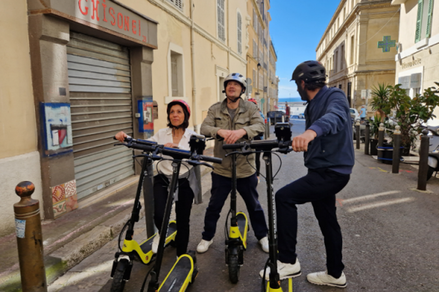 Parcourir Marseille en Trott électrique - Guide virtuel!