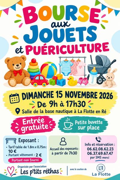 Bourse aux jouets et puériculture