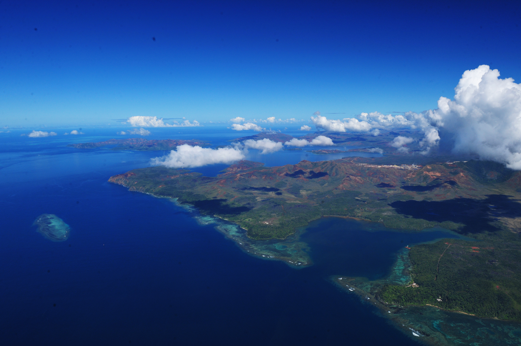 Coastline of Port Boisé Bay