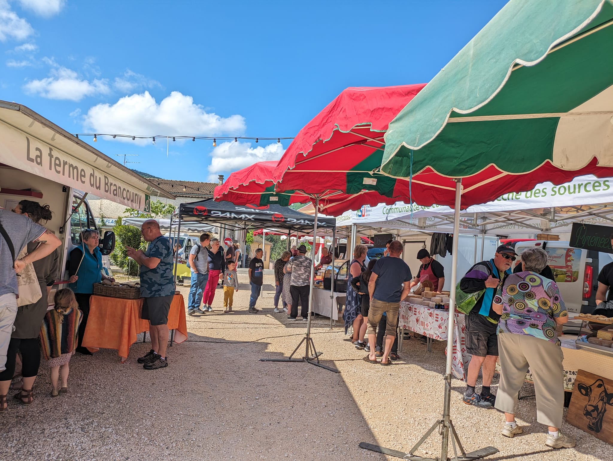 Foire aux fromages à Prades