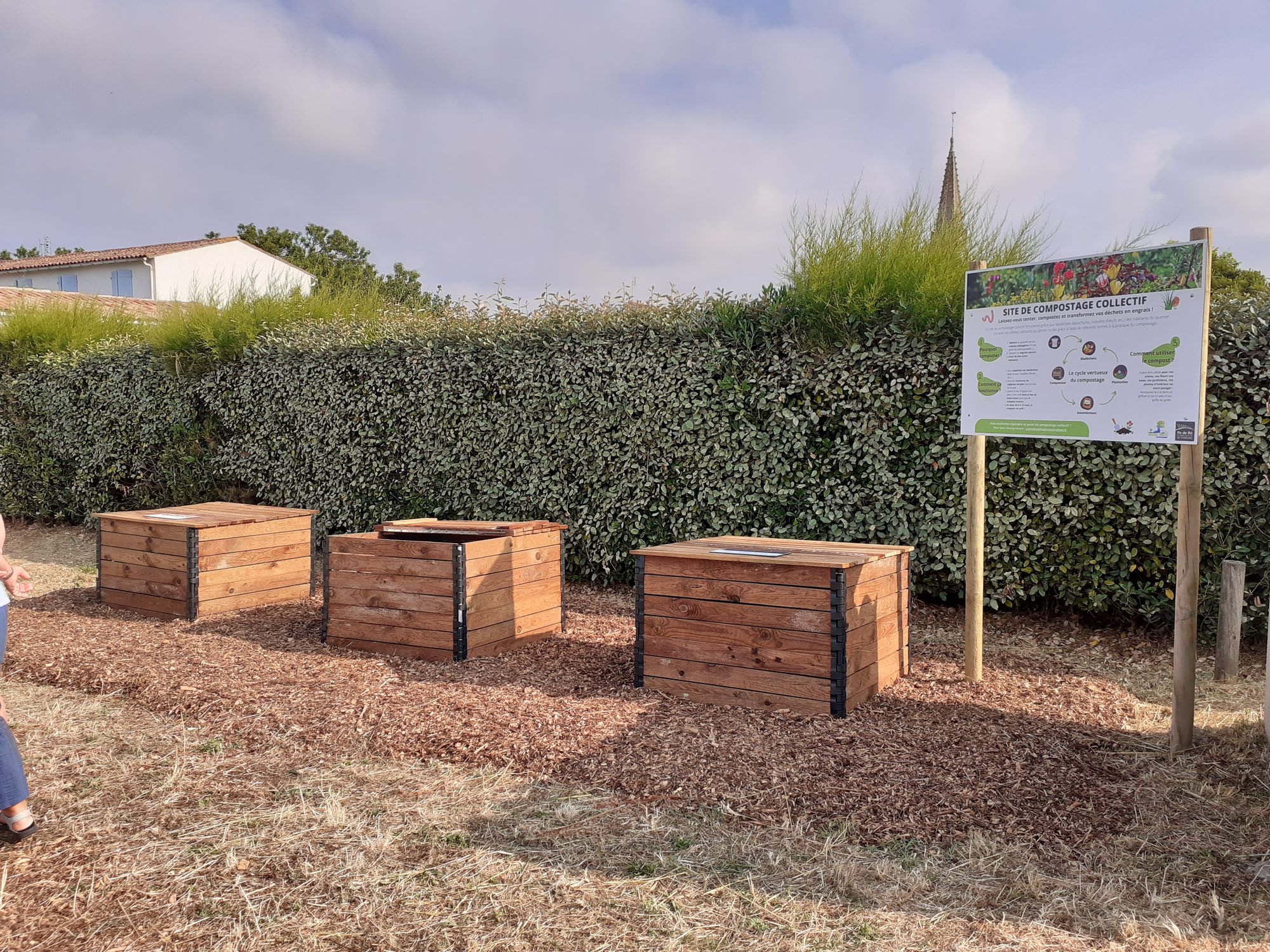 Composteur collectif - Site de la Rampe