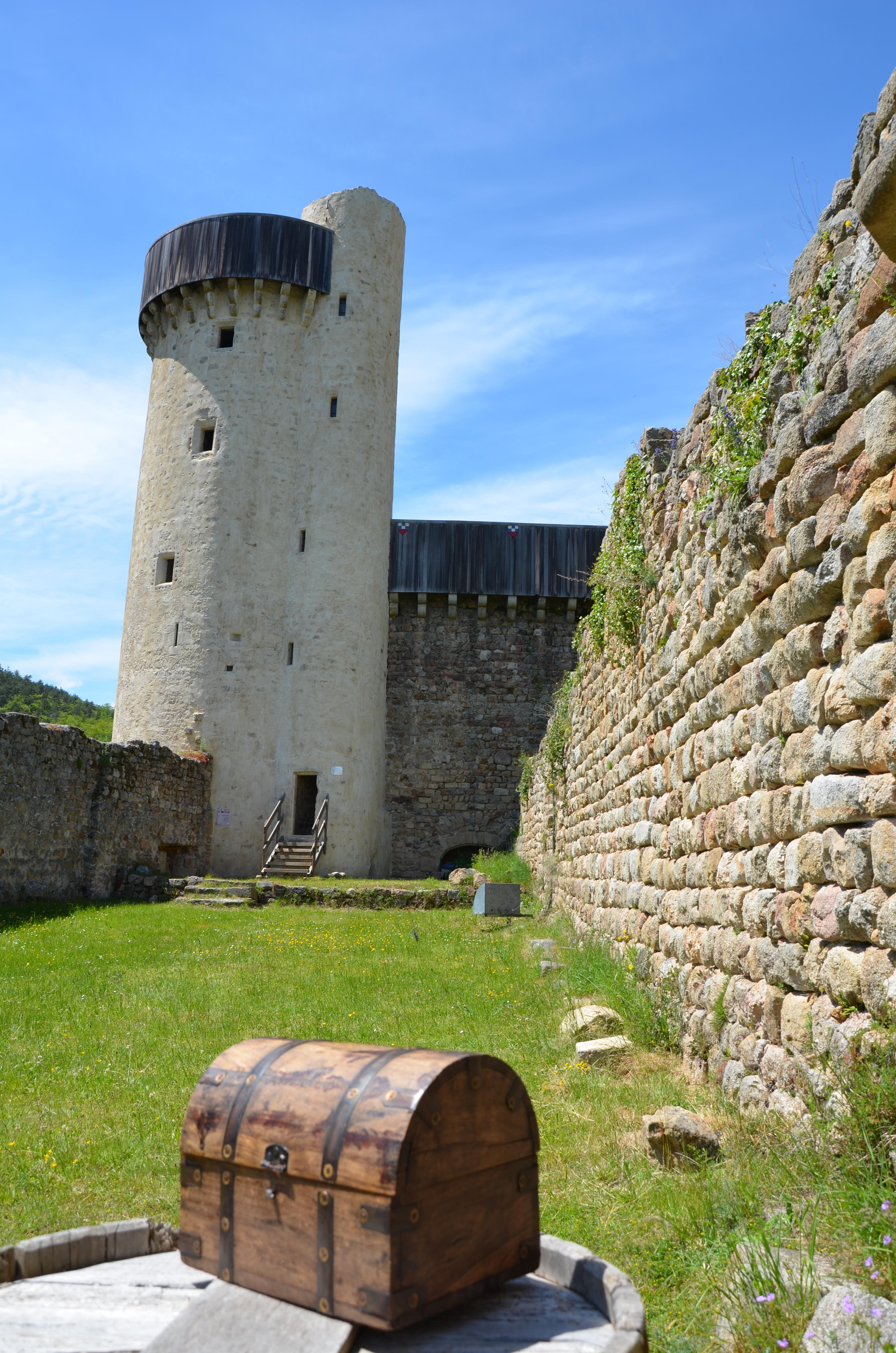 Chasse au trésor au Château de Rochebaron