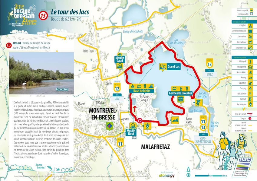 Tour des lacs