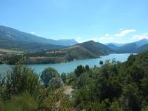 Vue sur le Lac de Castillon