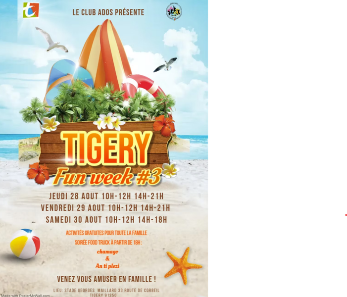 Tigery Fun Week arrive !