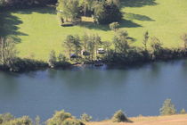 Roches du Jarbonnet - Vue rivière d'Ain