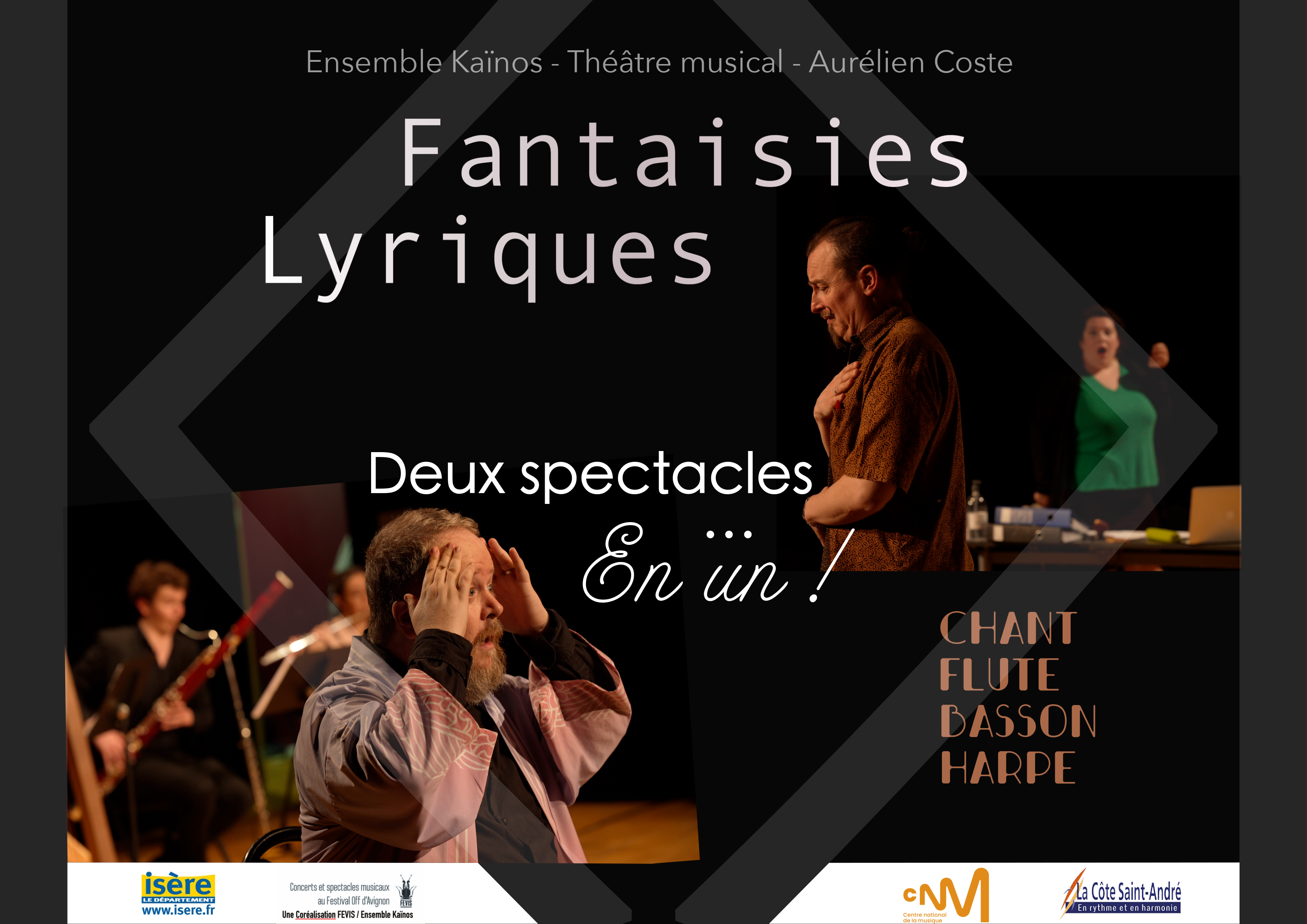 Soirée lyrique "Dossier sensible & Une ombre au tableau" avec l'ensemble Kaïnos…