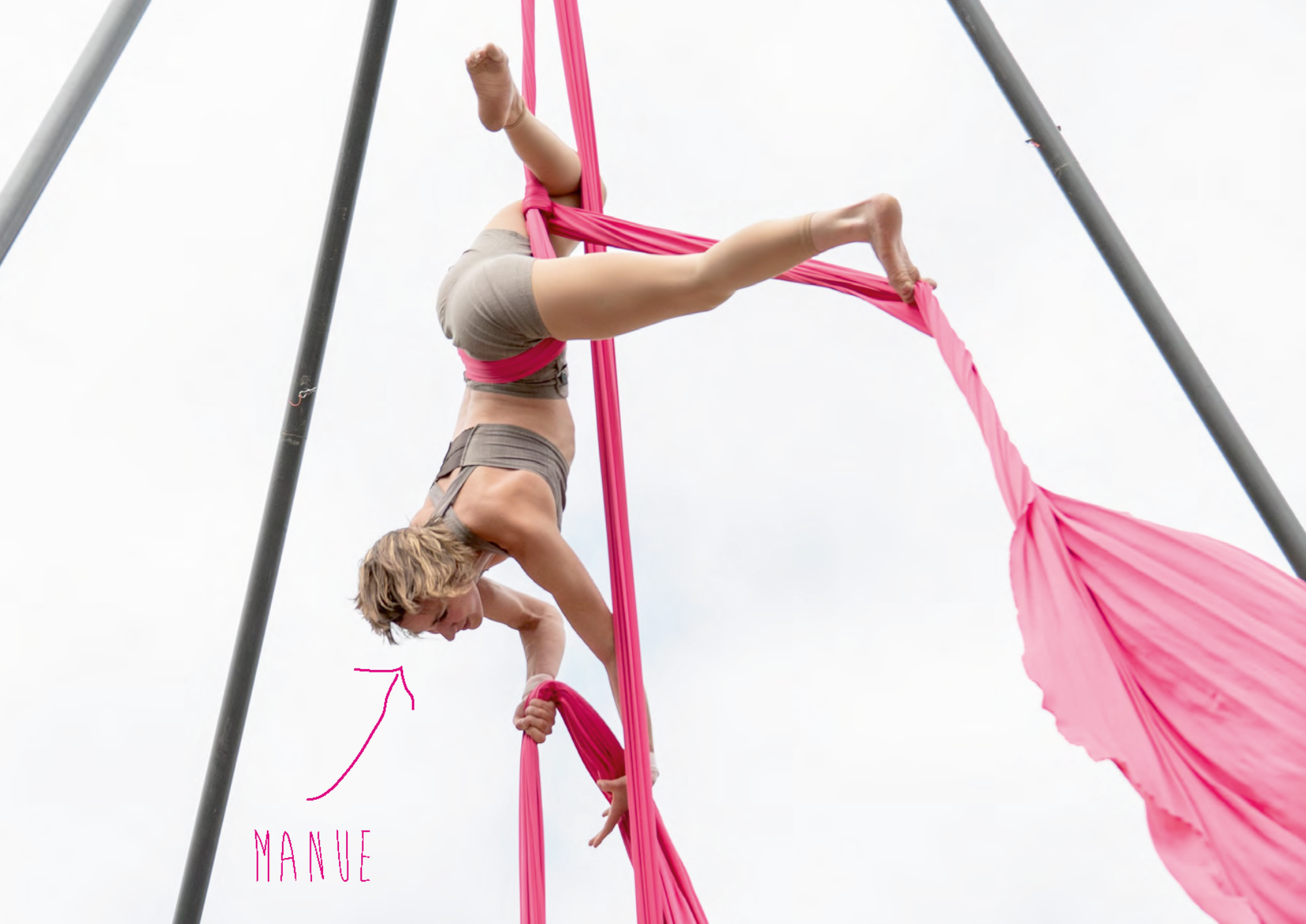 Atelier de cirque aérien - Festival National des Humoristes