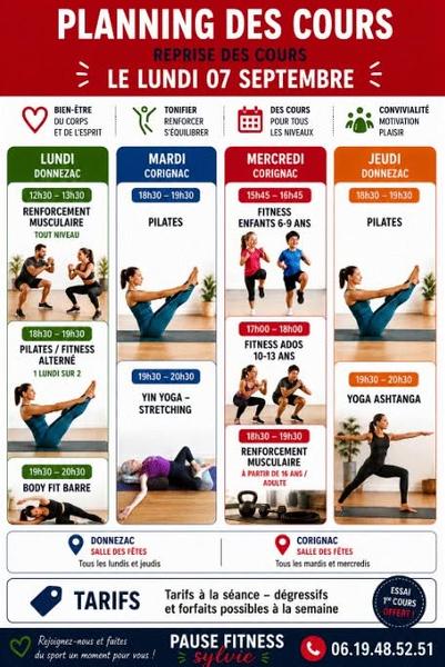 Cours de Fitness Adultes