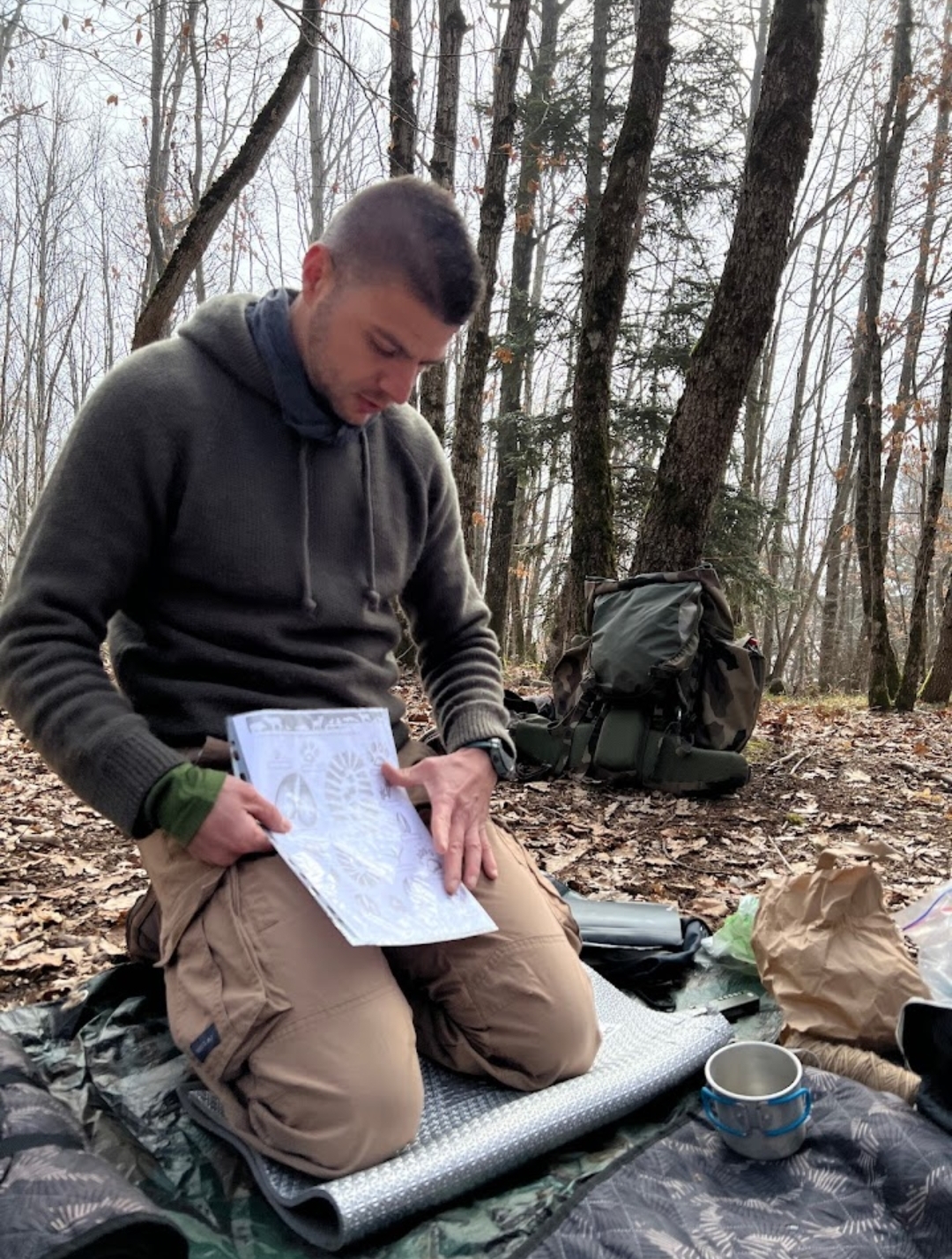 Arverne Bushcraft - L'art de vivre en forêt