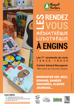 Les rendez-vous médiathèque et ludothèque à Engins_Engins