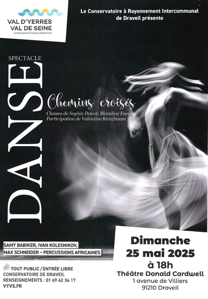 Spectacle de danse "Chemins croisés"