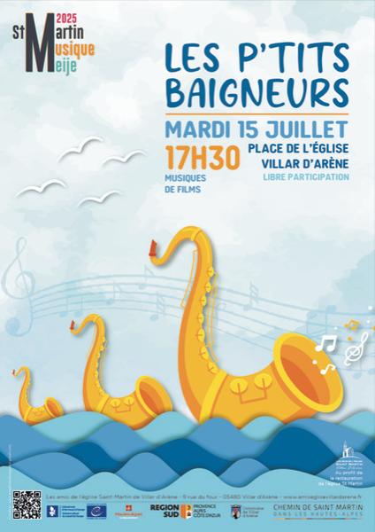 Les P'TITS BAIGNEURS - © ©AESM Ensemble de saxophone à Viallar d'Arène - LES P'TITS BAIGNEURS_Villar-d'Arêne - © ©AESM