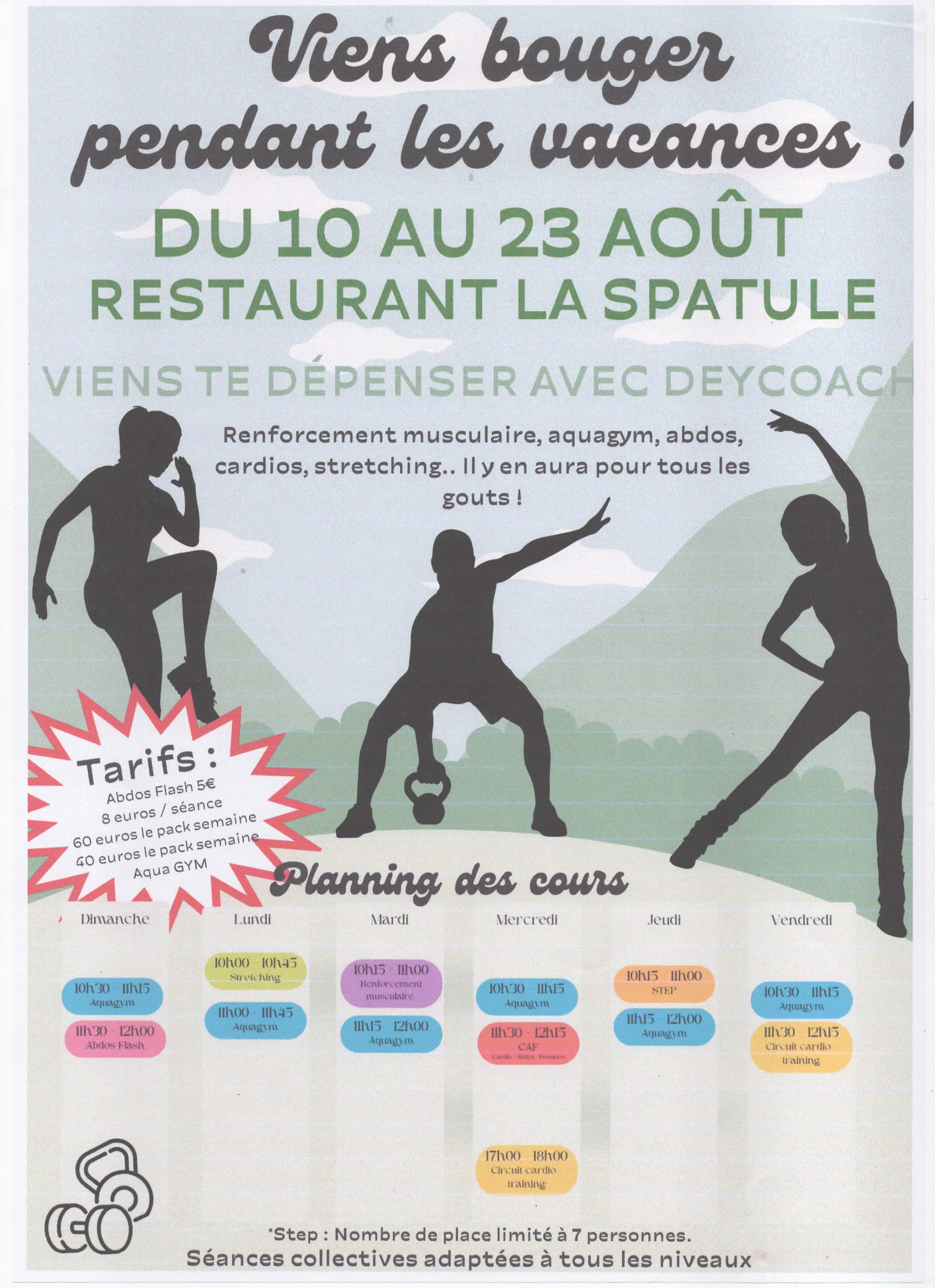 Cours de sport REALLON