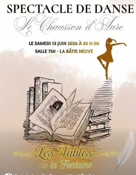 Spectacle de danse 'Les fables de la fontaine'_La Bâtie-Neuve - © Le chausson d'Aure