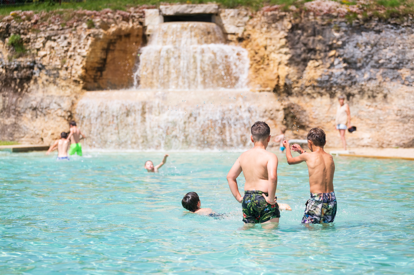 Baignade en plein air  Champdor