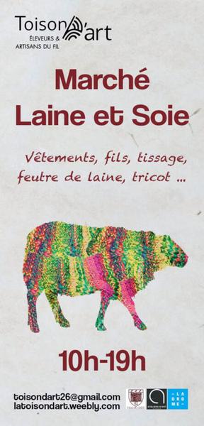 Marché laine et soie