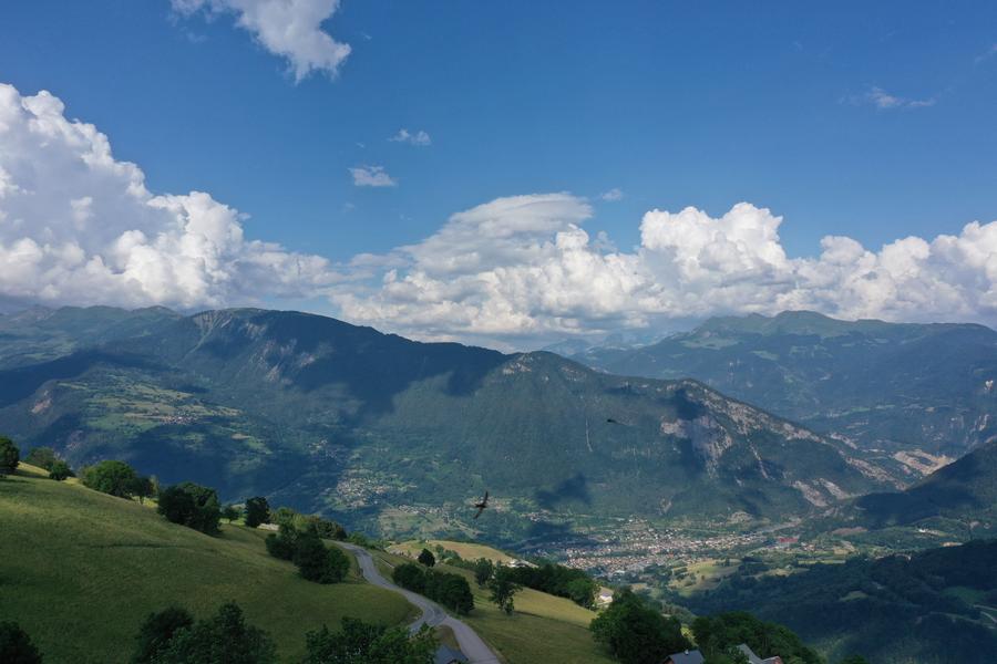 Montée cyclo de Doucy_La Léchère