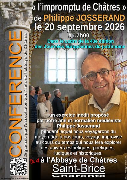 JEP | Conférence L'impromptu de Châtres de Philippe Josserand