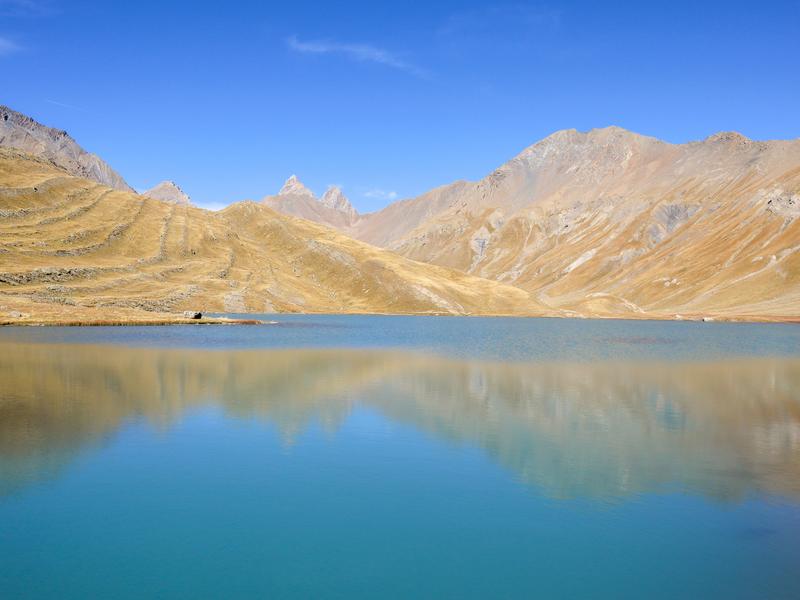 Lac et refuge du Goléon Lac et refuge du Goléon