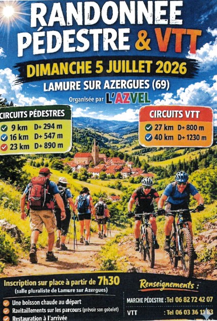 Randonnée pédestre et VTT_Claveisolles