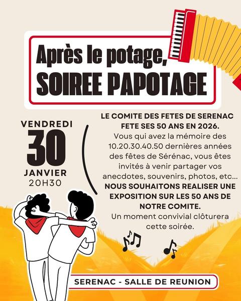 Soirée Papotage