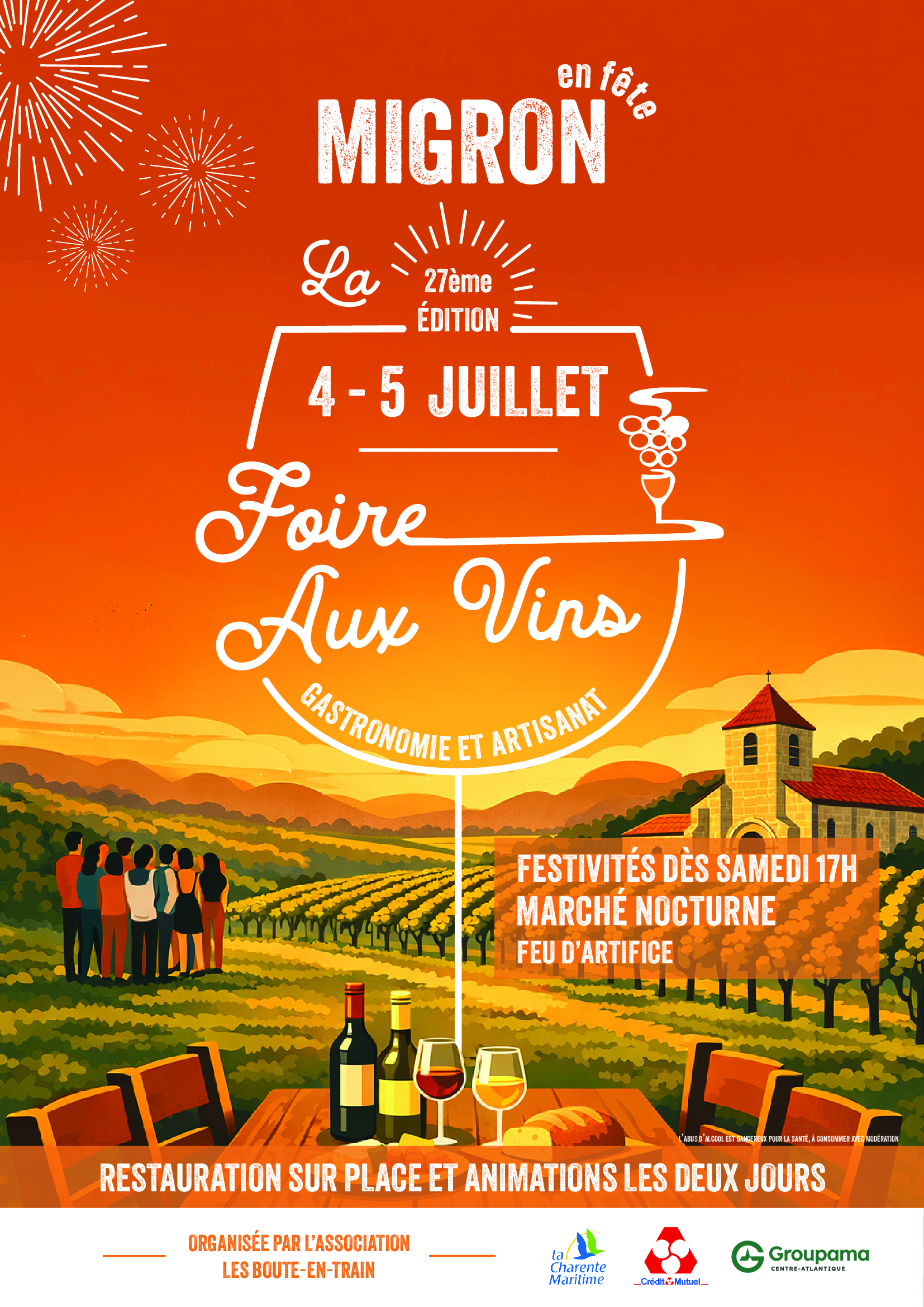 La Foire aux vins, à la gastronomie et à l’artisanat célèbre sa 27ᵉ édition !