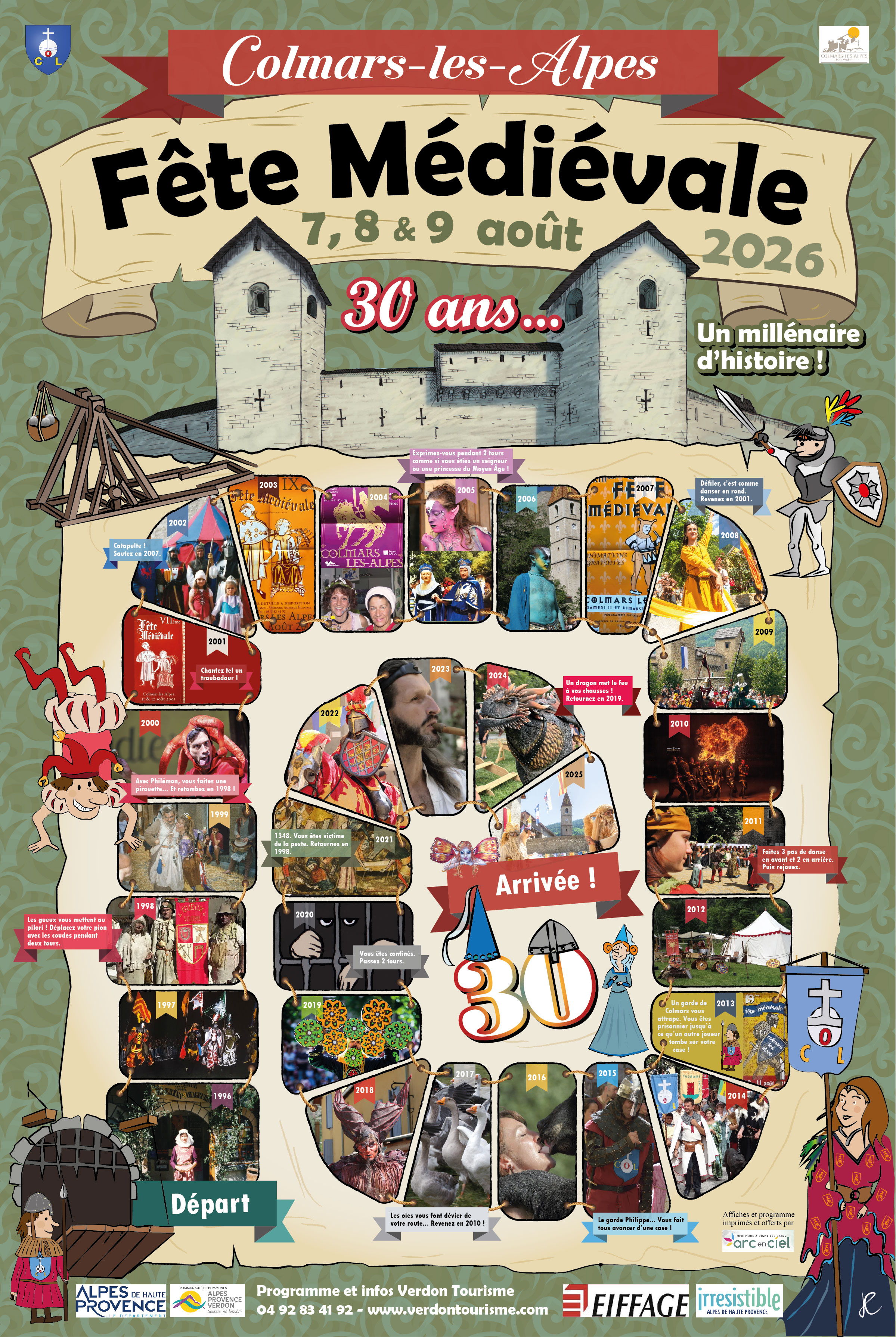 Fête Médiévale "30 ans, 1 millénaire d'histoire"