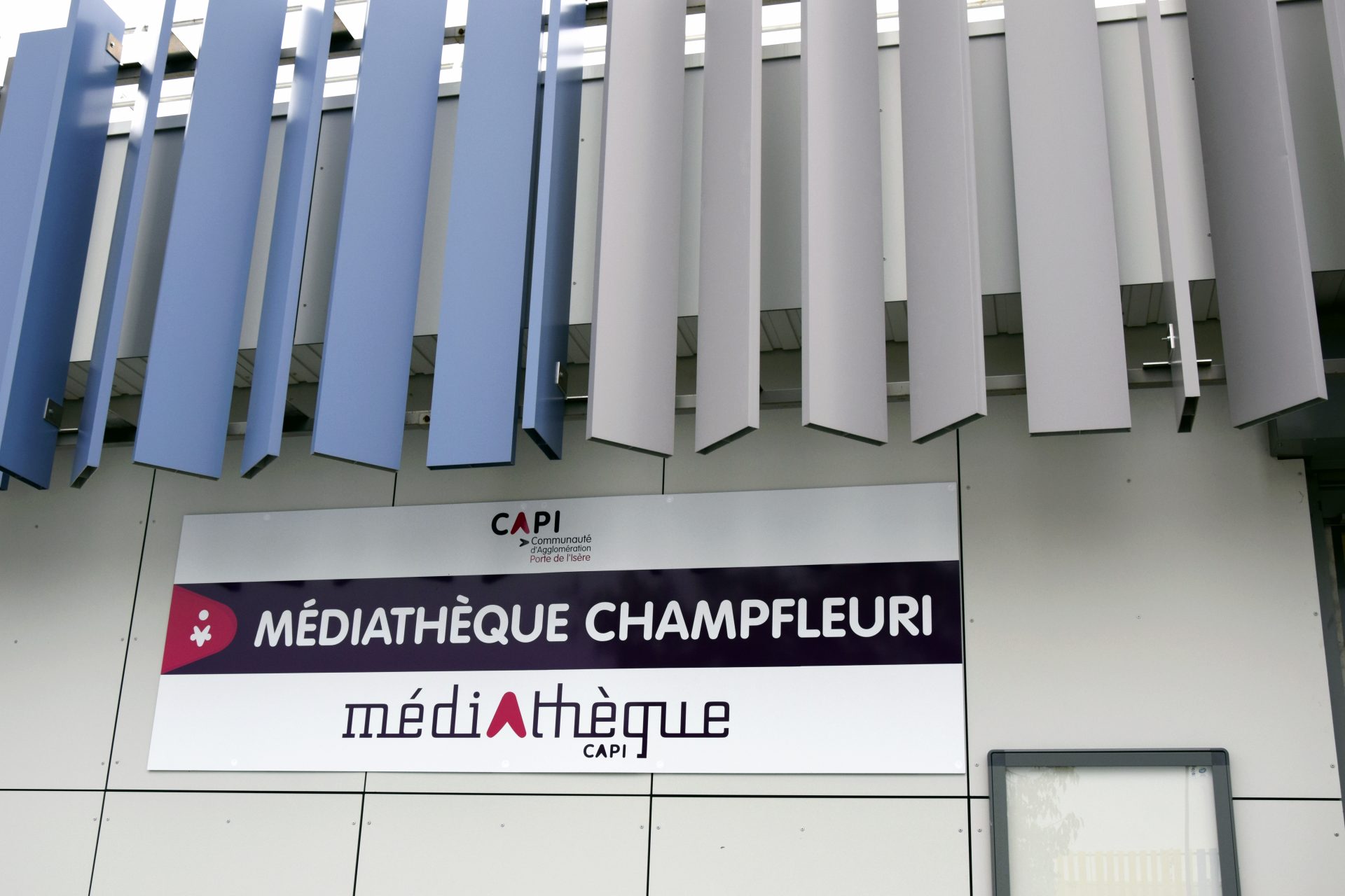 Médiathèque CAPI Champfleuri/Bourgoin-Jallieu