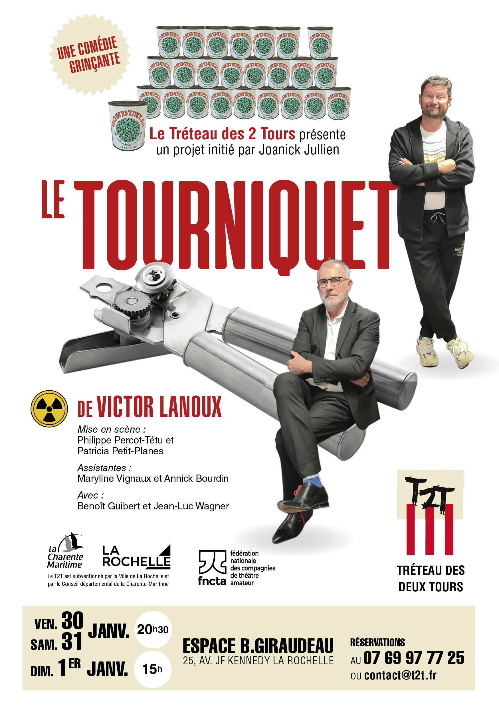 Théâtre - Le Tourniquet - Comédie de Victor Lanoux