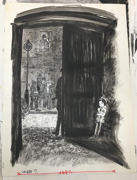 Cabu, dessins de  la rafle du vel d&rsquo;hiv