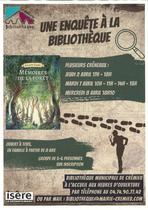 Une enquête à la bibliothèque de Crémieu : escape game_Balcons du Dauphiné