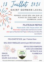 Fête du 13 juillet à St Germain Laval_Saint-Germain-Laval
