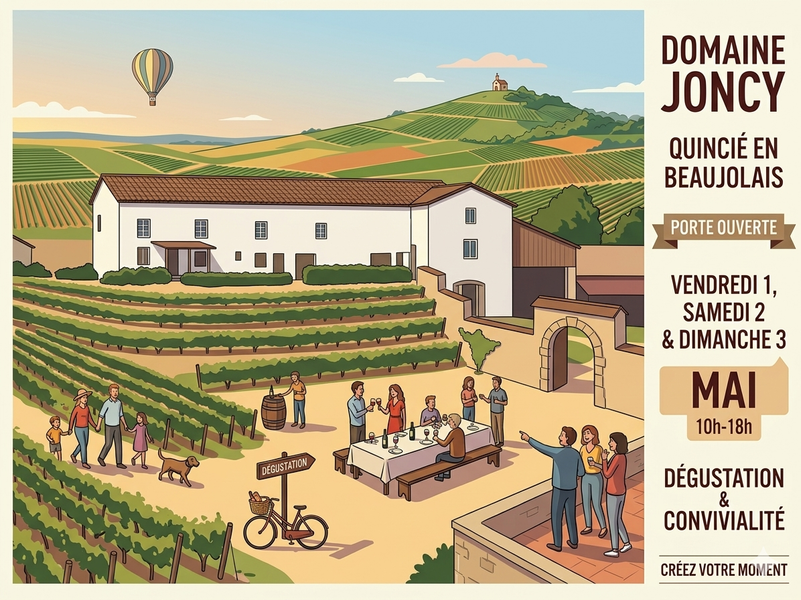 Portes ouvertes au Domaine Joncy_Quincié-en-Beaujolais