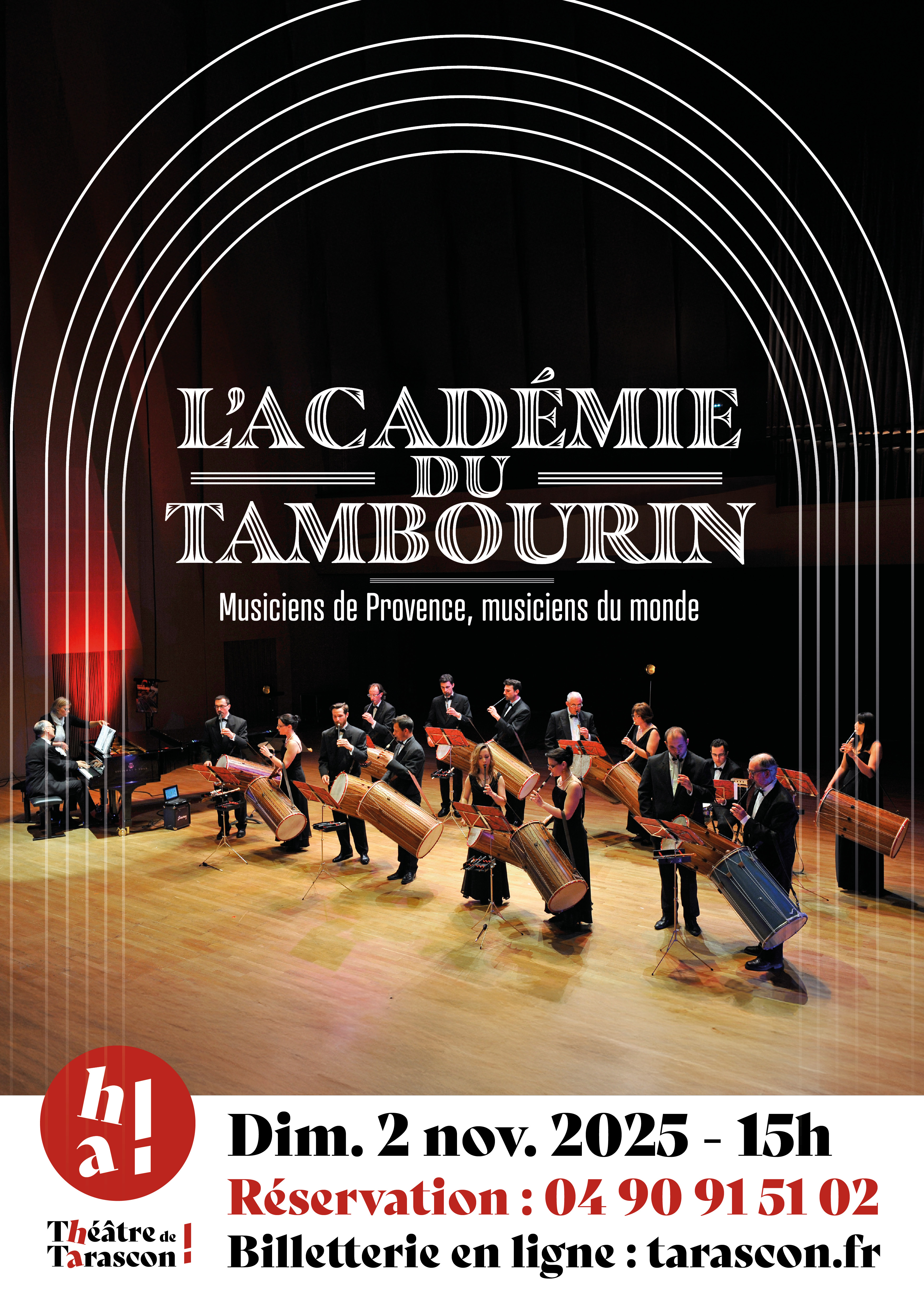 Au Théâtre Musique Traditionnelle avec L'Académie du Tambourin