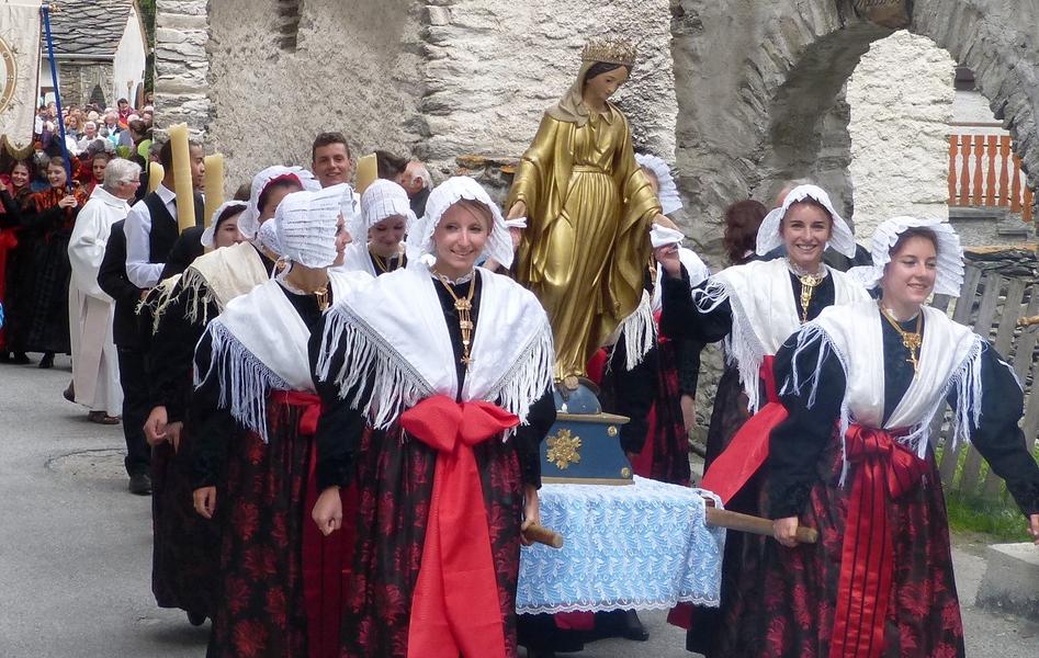 Fête traditionnelle du 15 août à Bessans