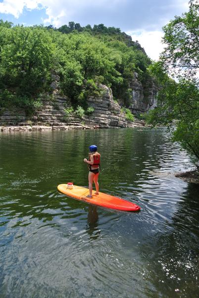 Stand Up Paddle Chassezac Ceven'Aventure